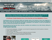 Tablet Screenshot of militarymightd-daytours.com
